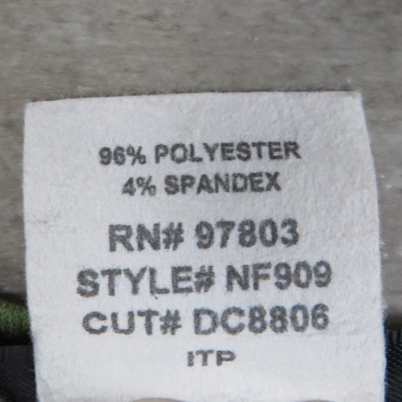 ING* Women's Oversized Split Sleeves V-Neck Tie Back Curved Hem Floral Blouse~3X - Picture 8 of 13